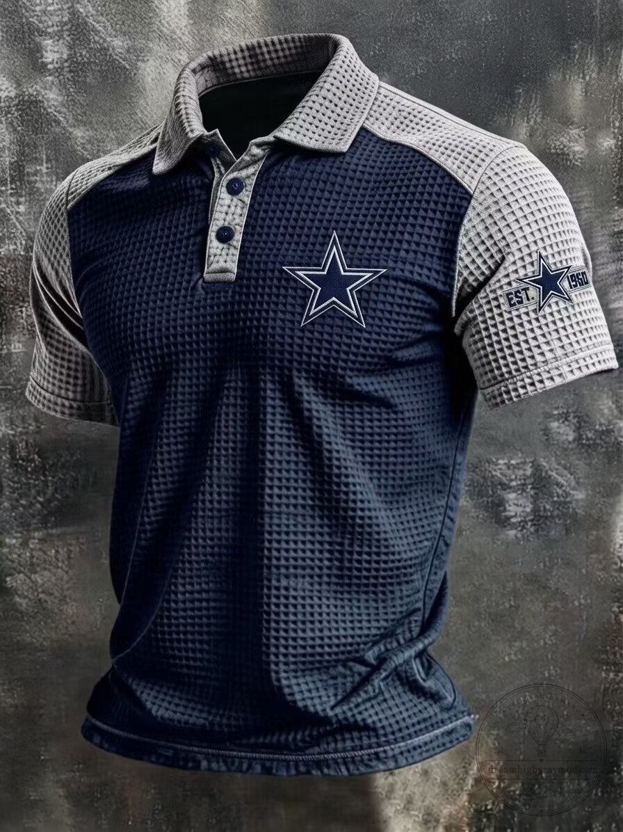 Dallas Cowboys Football Fan Polo Shirt for Men, Est. 1950