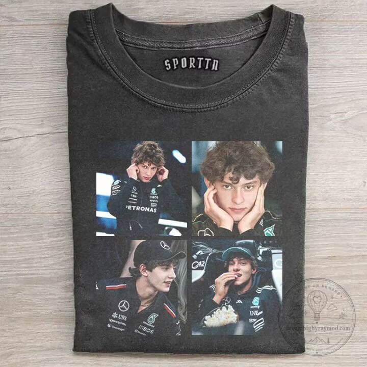 Kimi Antonelli Formula 1 Racing Driver Fan T-Shirt