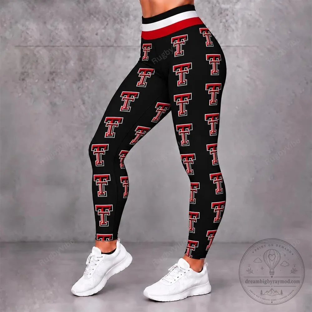 Texas Tech Red Raiders Patterned Women's Leggings