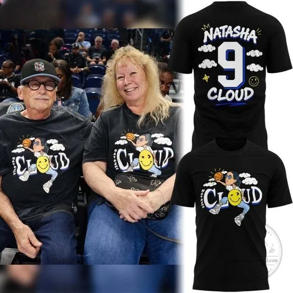 Natasha Cloud Chicago Sky Basketball Fan Black T-Shirt