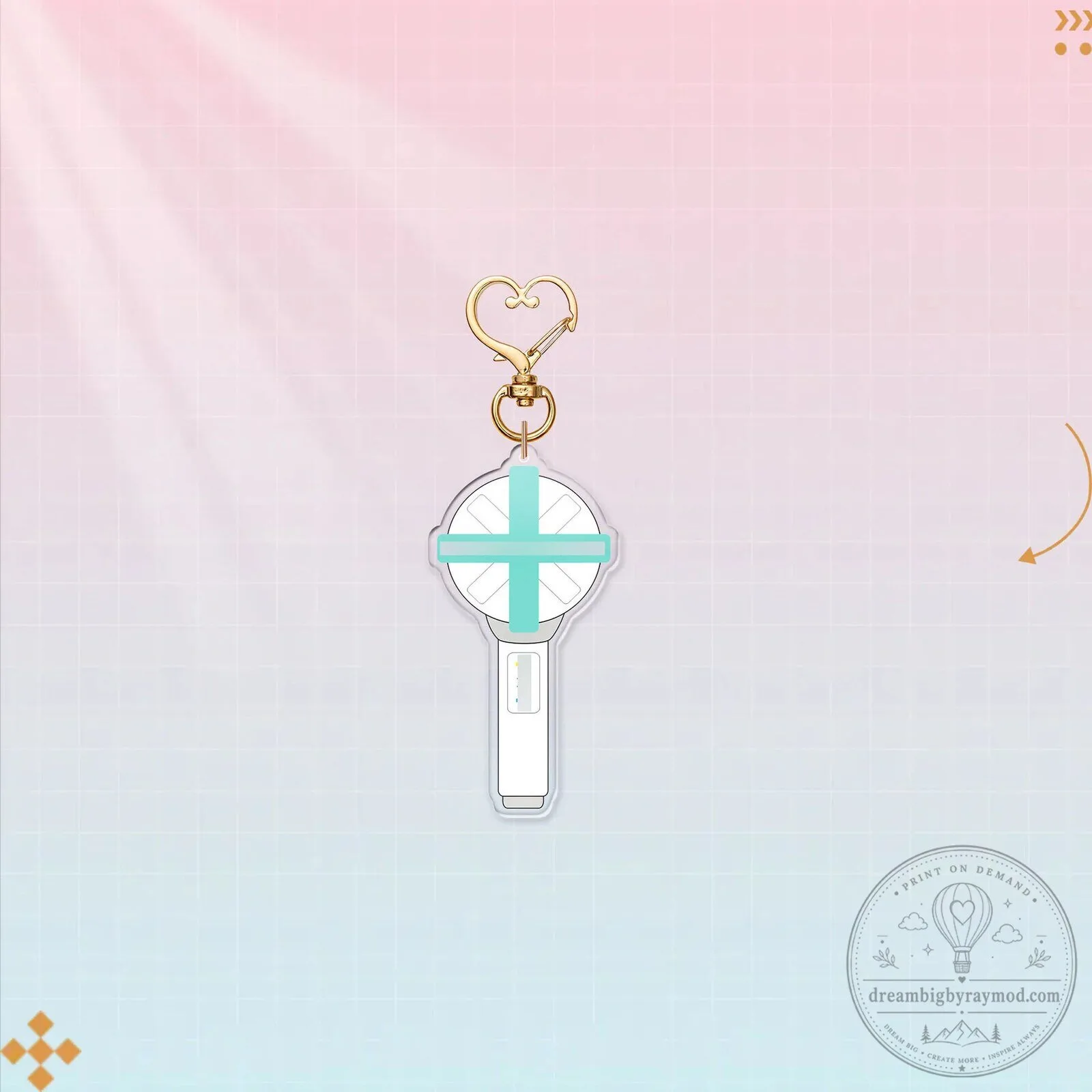 K-Pop Light Stick Acrylic Keychain Collection for Music Fans 65 K-Pop Light Stick Acrylic Keychain Collection for Music Fans