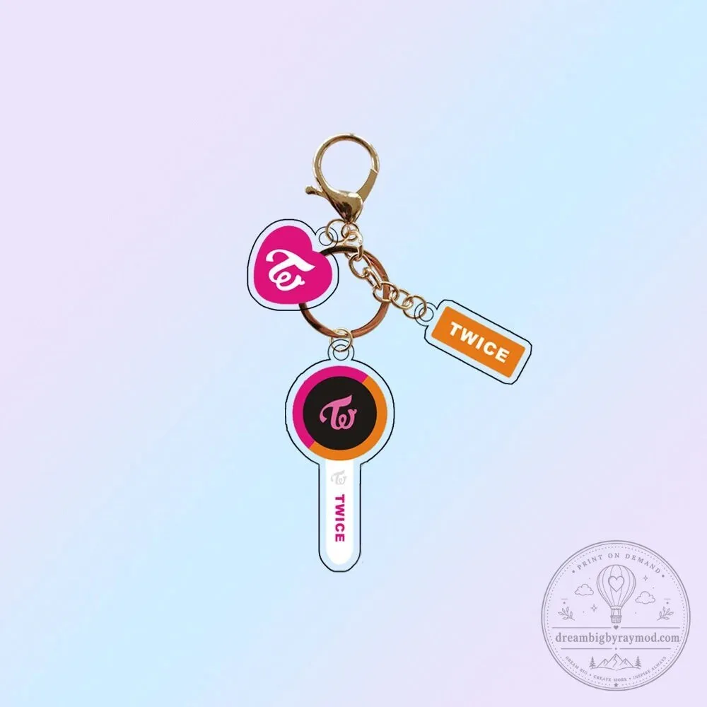 K-Pop Light Stick Acrylic Keychain Collection for Music Fans 66 K-Pop Light Stick Acrylic Keychain Collection for Music Fans
