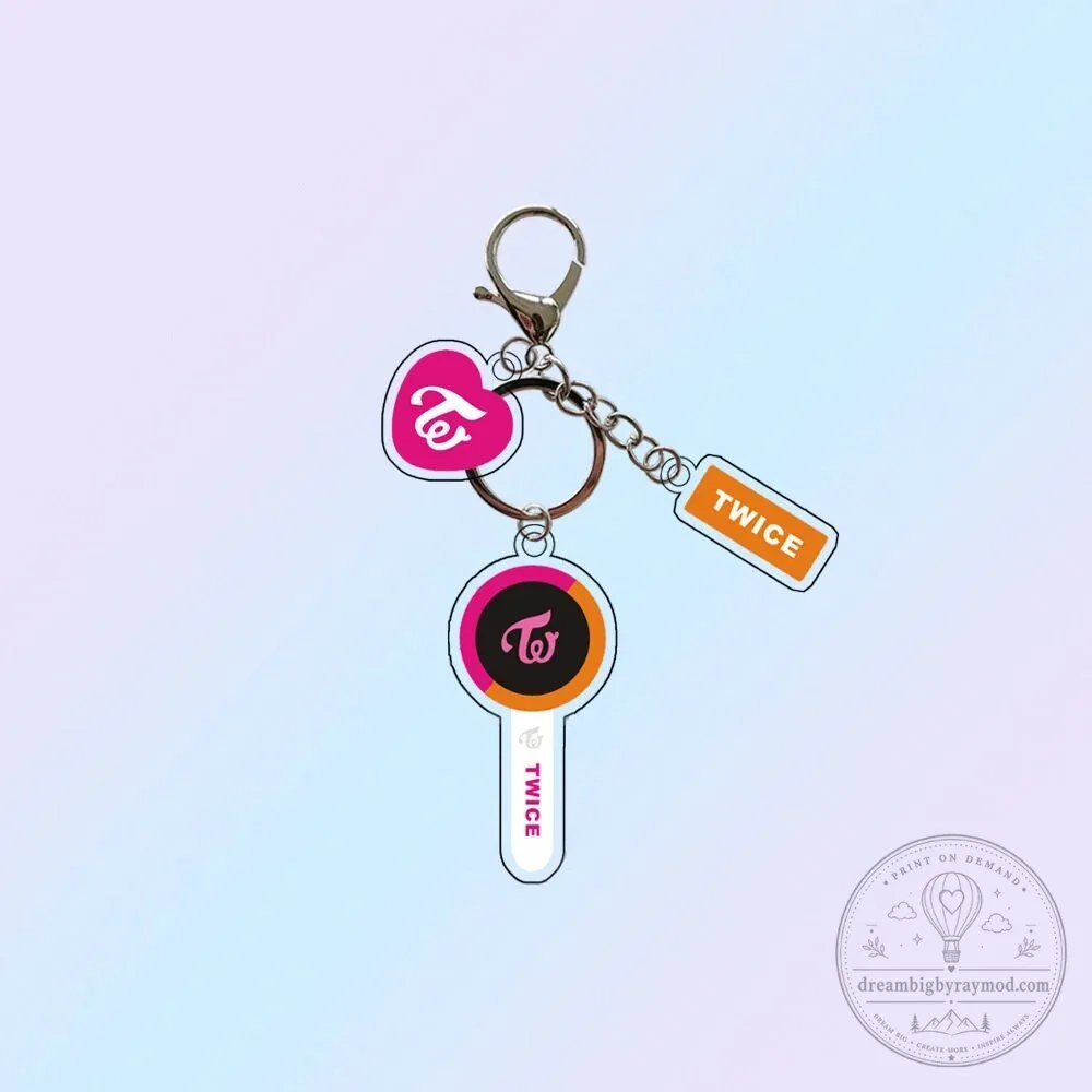 K-Pop Light Stick Acrylic Keychain Collection for Music Fans 68 K-Pop Light Stick Acrylic Keychain Collection for Music Fans