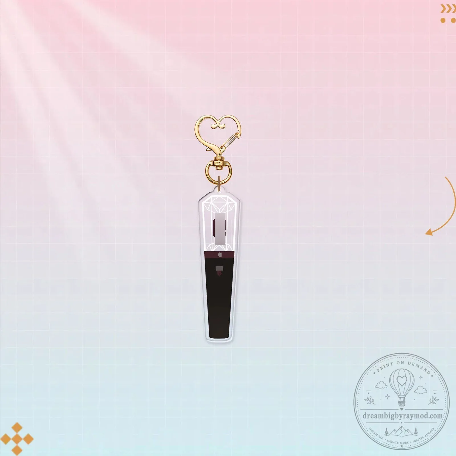K-Pop Light Stick Acrylic Keychain Collection for Music Fans 79 K-Pop Light Stick Acrylic Keychain Collection for Music Fans