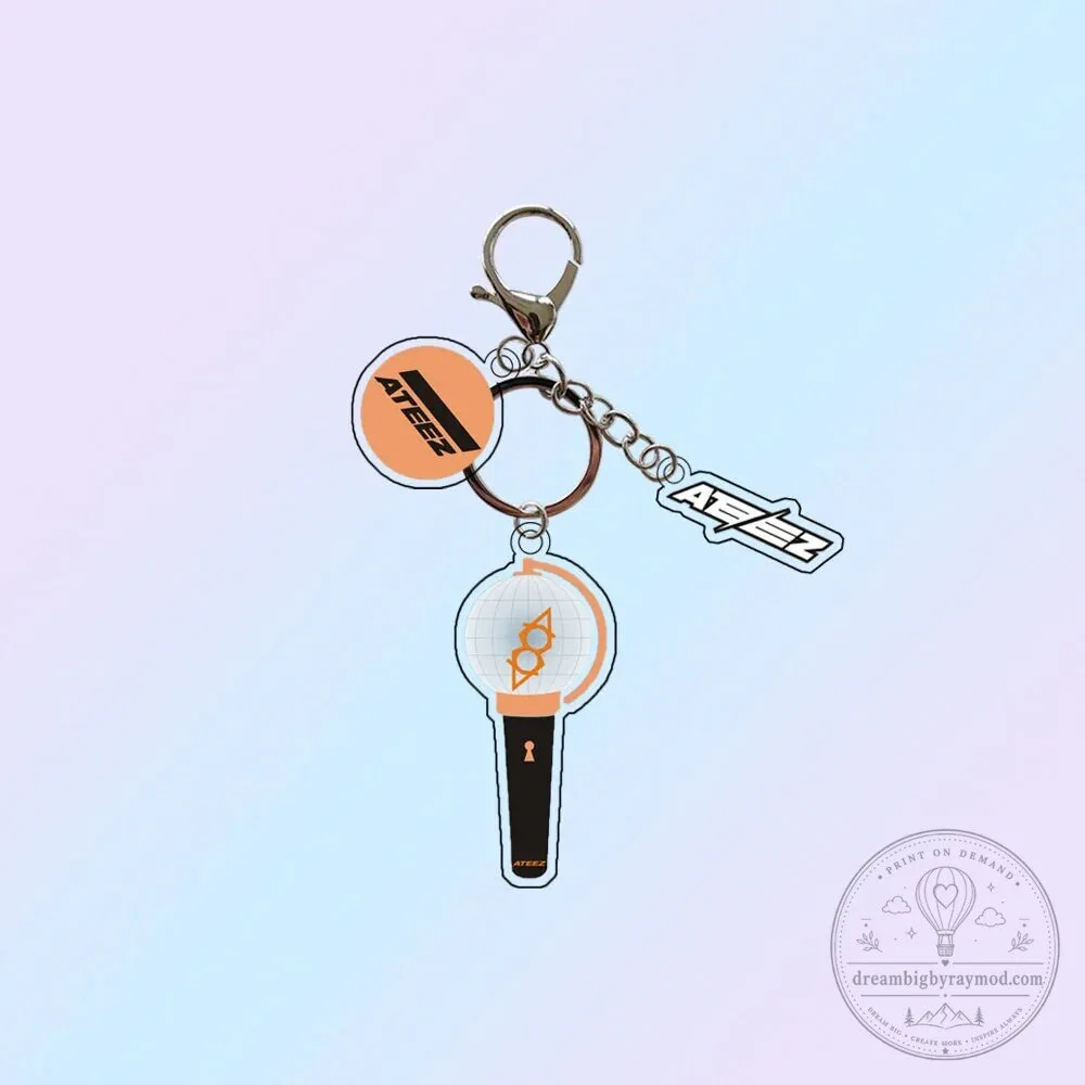 K-Pop Light Stick Acrylic Keychain Collection for Music Fans 83 K-Pop Light Stick Acrylic Keychain Collection for Music Fans