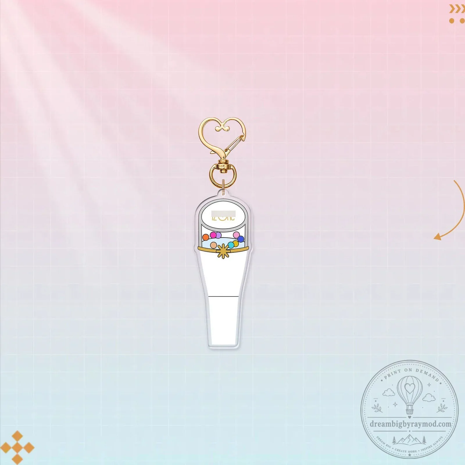 K-Pop Light Stick Acrylic Keychain Collection for Music Fans 92 K-Pop Light Stick Acrylic Keychain Collection for Music Fans