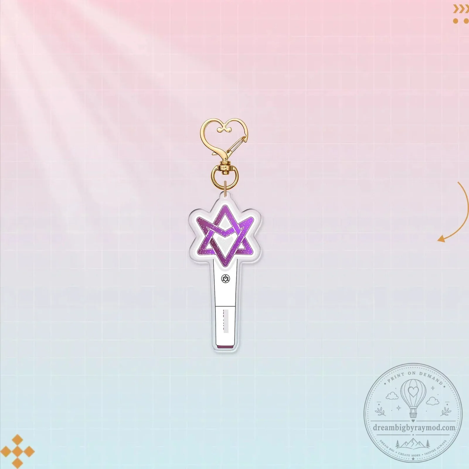 K-Pop Light Stick Acrylic Keychain Collection for Music Fans 105 K-Pop Light Stick Acrylic Keychain Collection for Music Fans