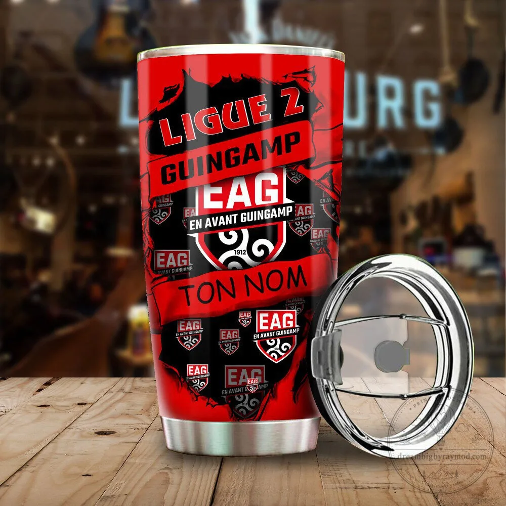 En Avant Guingamp Ligue 2 Football Club Logo Tumbler