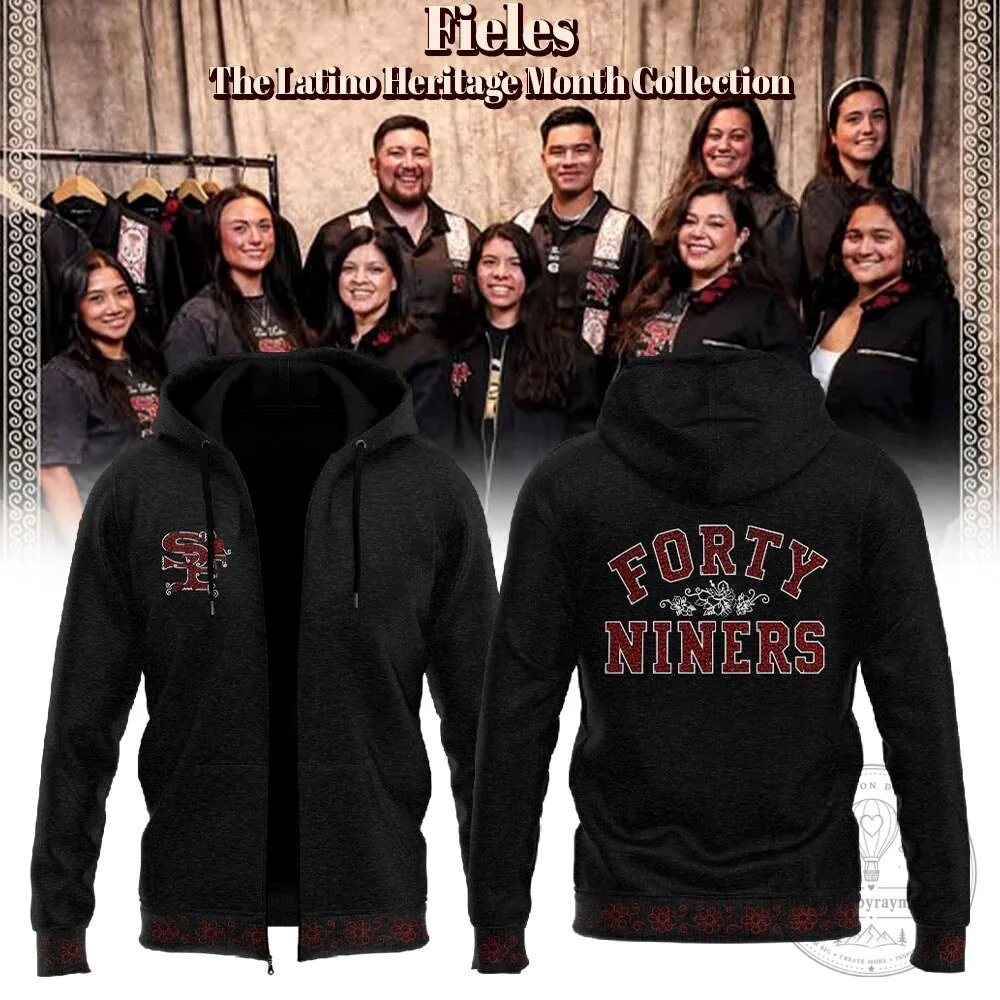 San Francisco 49ers The Latino Heritage Month Collection Zip Up Hoodie