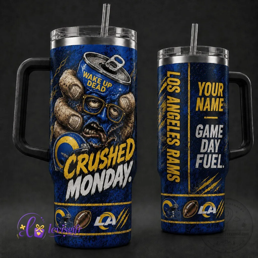 Los Angeles Rams Football Personalized Game Day Fuel Tumbler Los Angeles Rams Football Personalized Game Day Fuel Tumbler