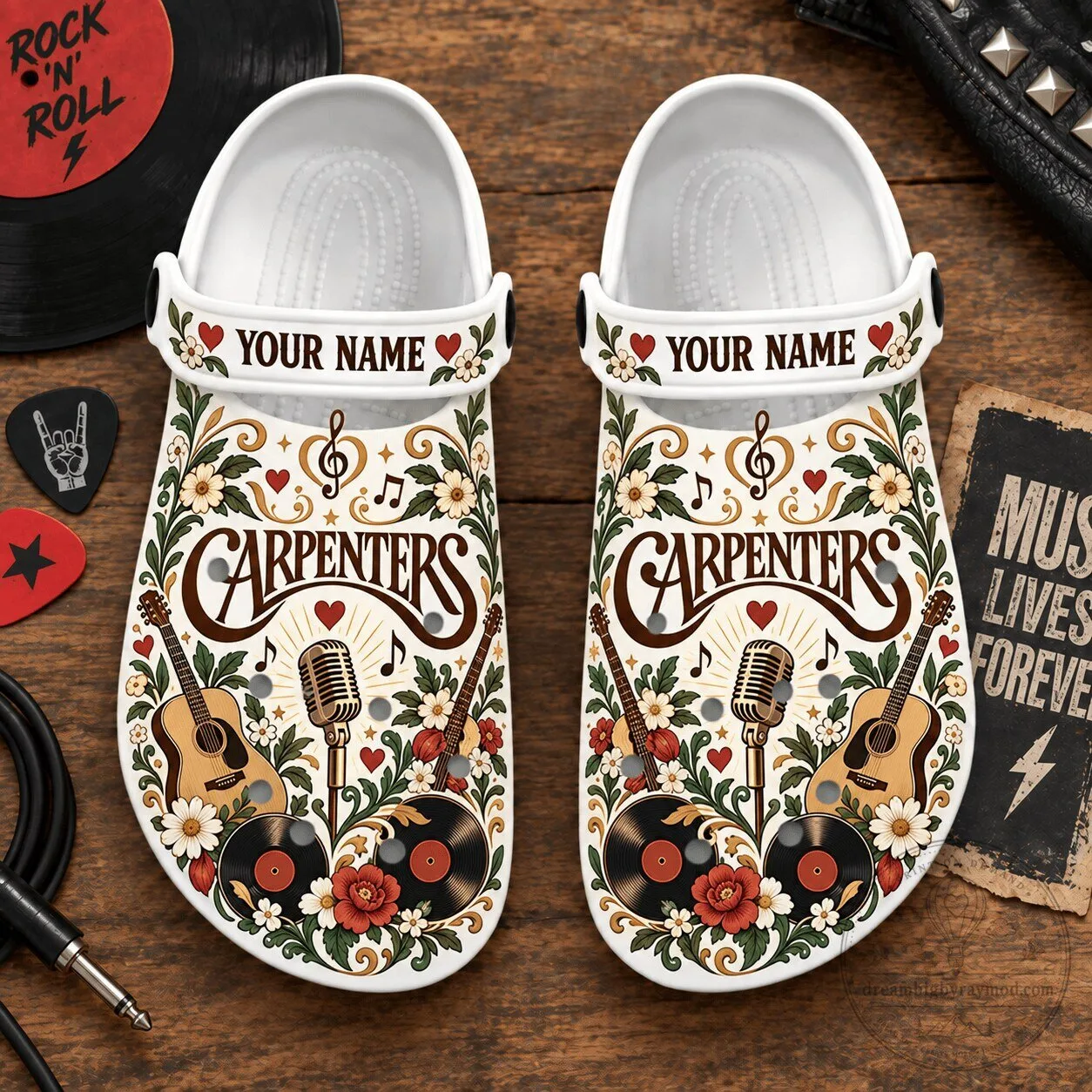 The Carpenters Band Music Fan Personalized Clogs Shoes