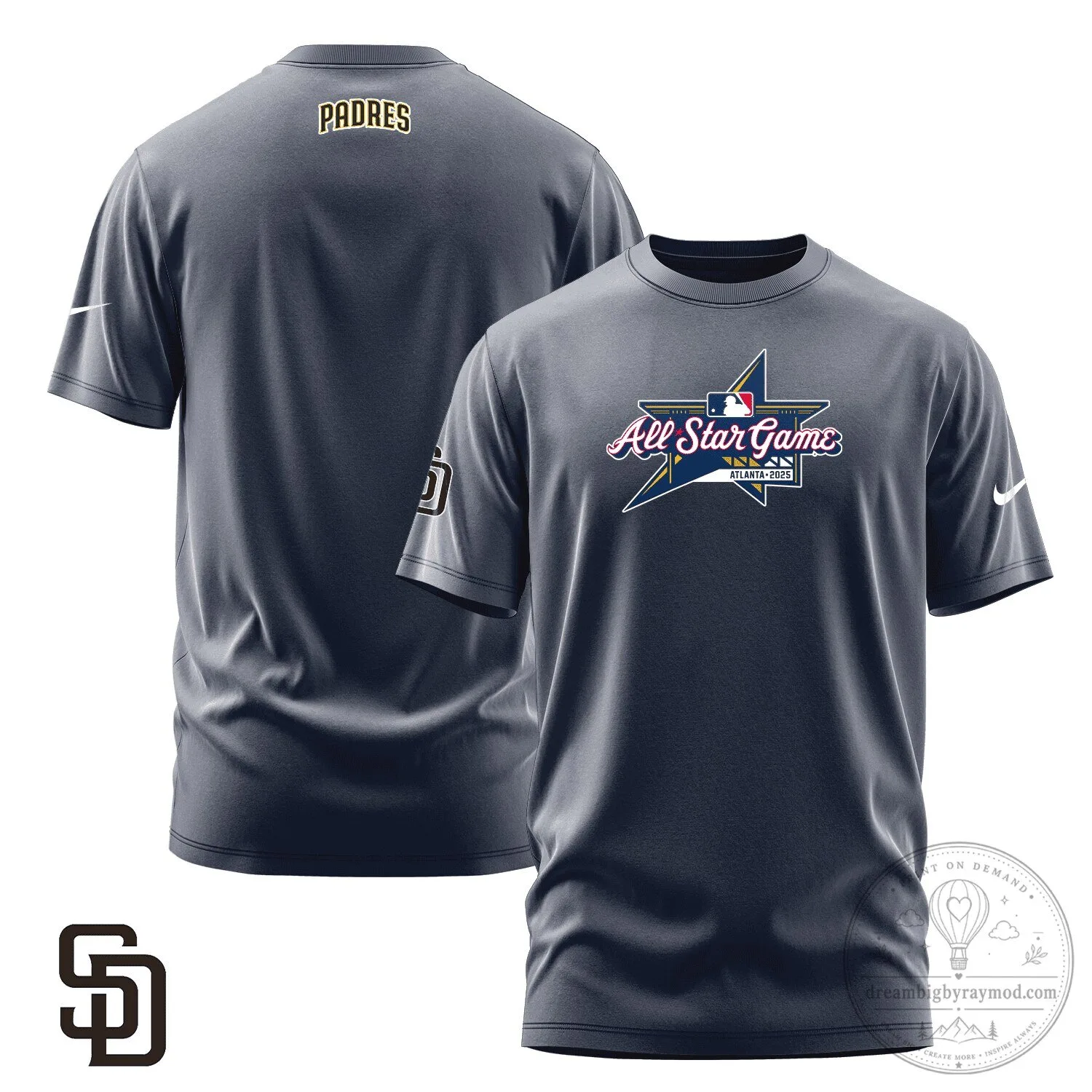 San Diego Padres All Star Game 2025 Atlanta MLB Baseball T-Shirt