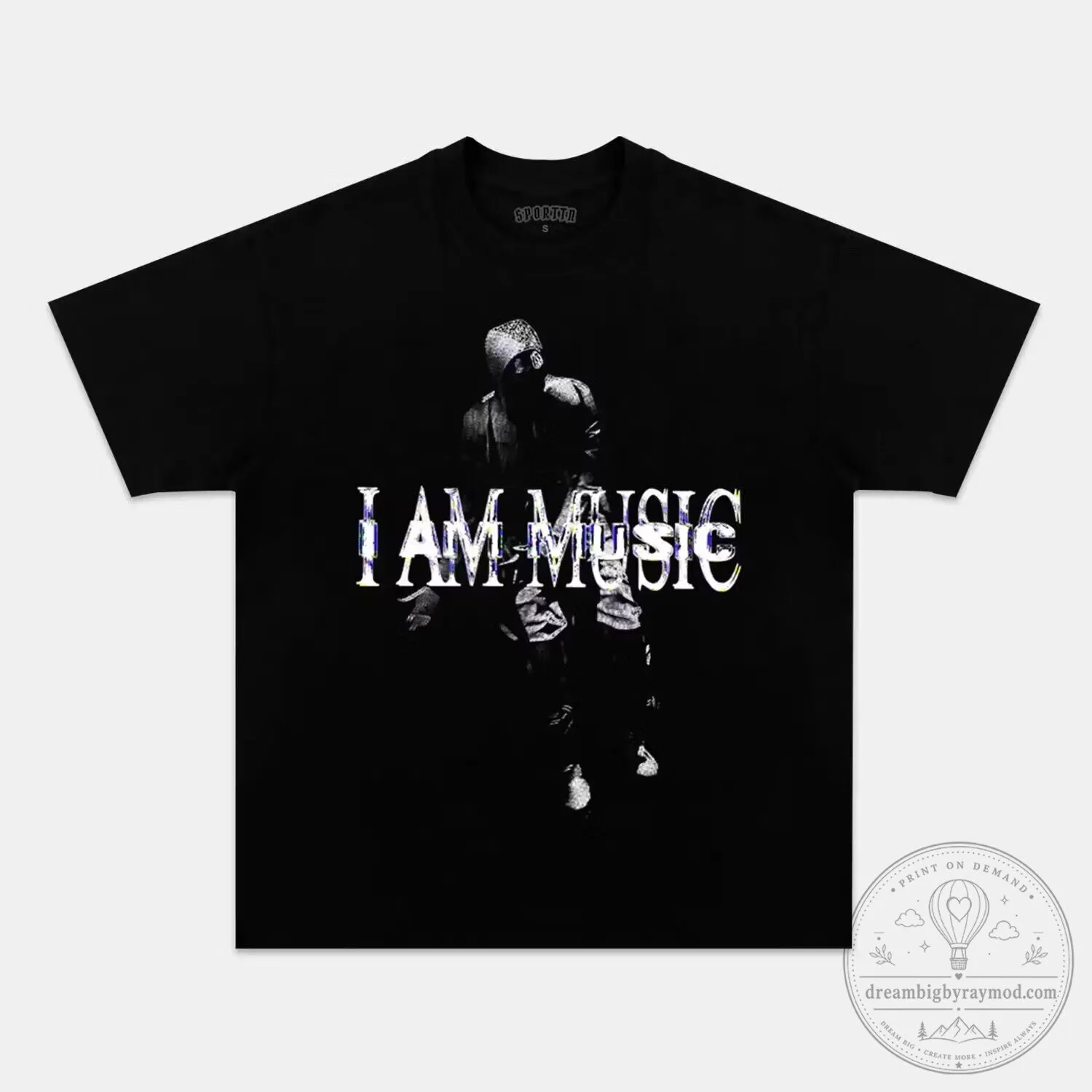 Playboi Carti I Am Music Black Graphic T-Shirt