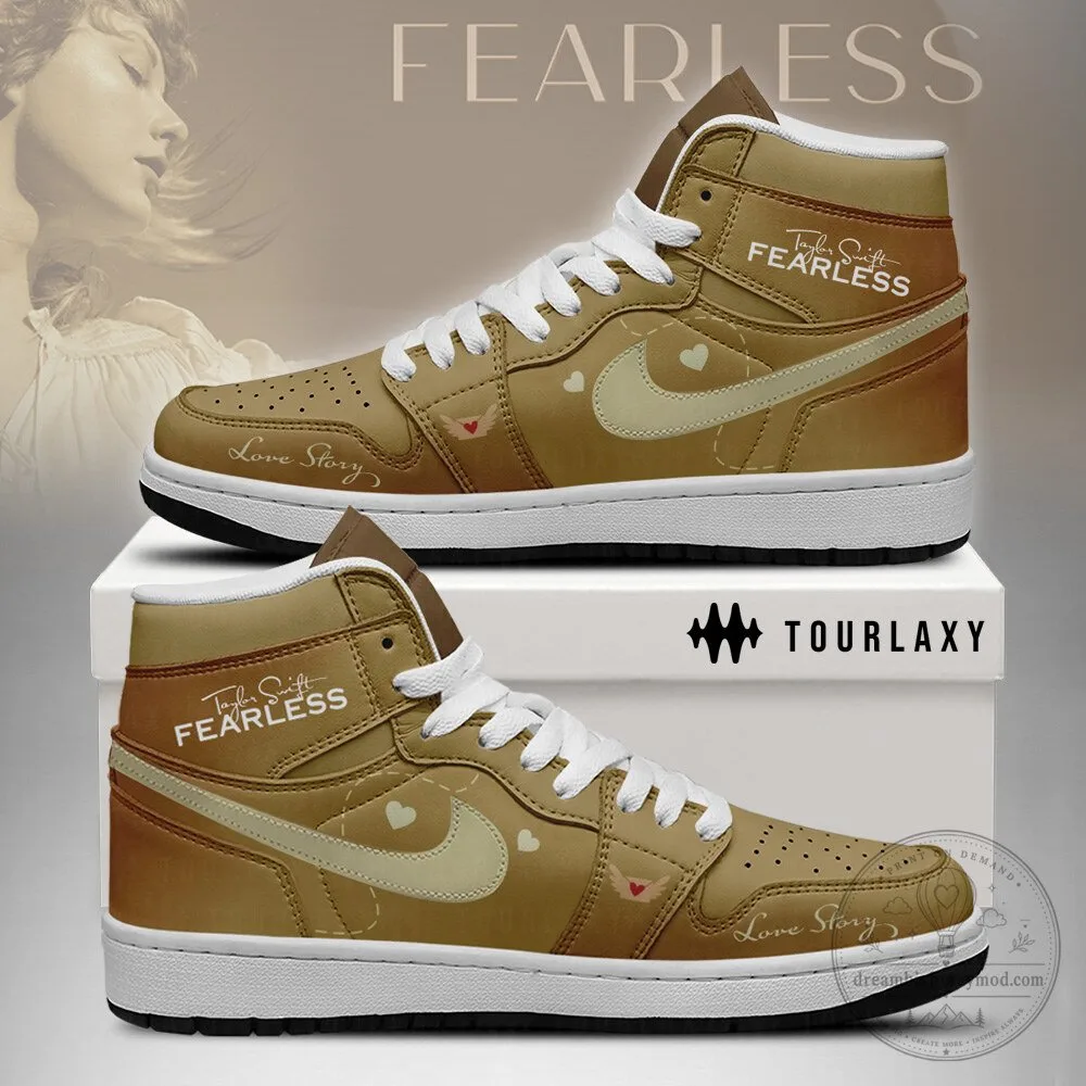 Taylor Swift Fearless Album Love Story High-Top Shoes