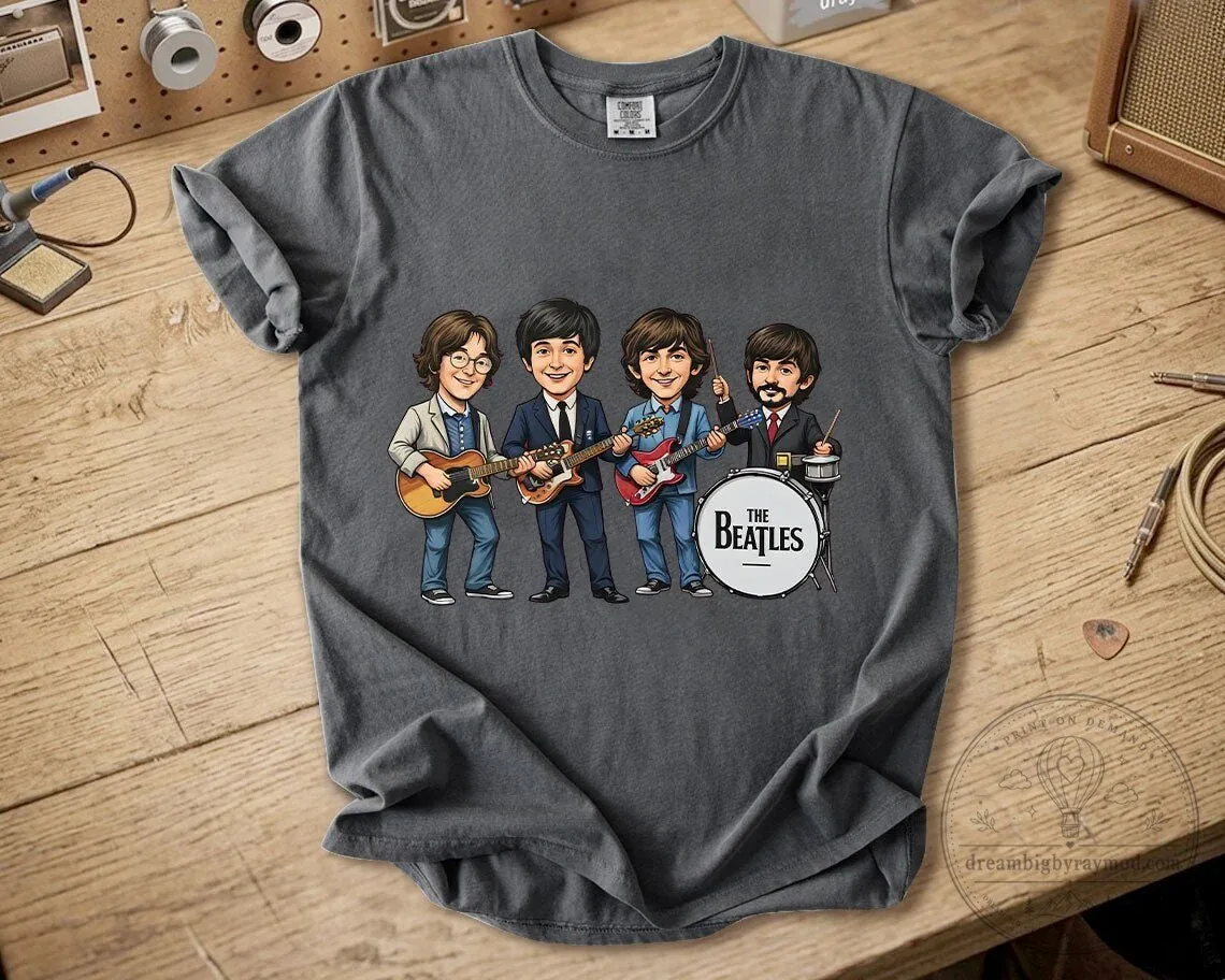 Paul McCartney John Lennon George Harrison Ringo Starr The Beatles Band T-Shirt