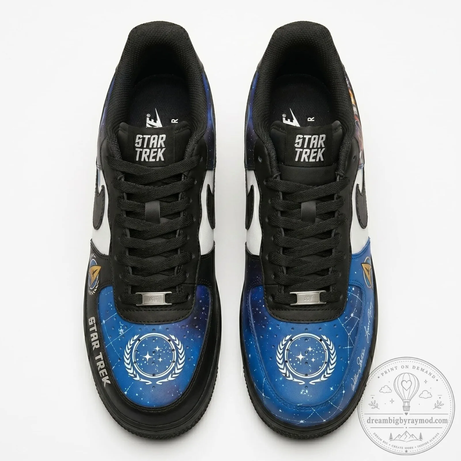 Star Trek Original Series Custom Printed Low Top Sneakers 7 Star Trek Original Series Custom Printed Low Top Sneakers