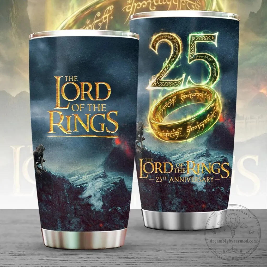 The Lord of the Rings 25th Anniversary One Ring Stainless Steel Tumbler